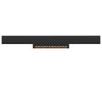 IN-LINE 24 48V TRAC K, Move DALI, Darklight Reflector, Spot, schwarz / schwarz, 7.3 W, 610 lm, 3000 K, CRI 90, 35°