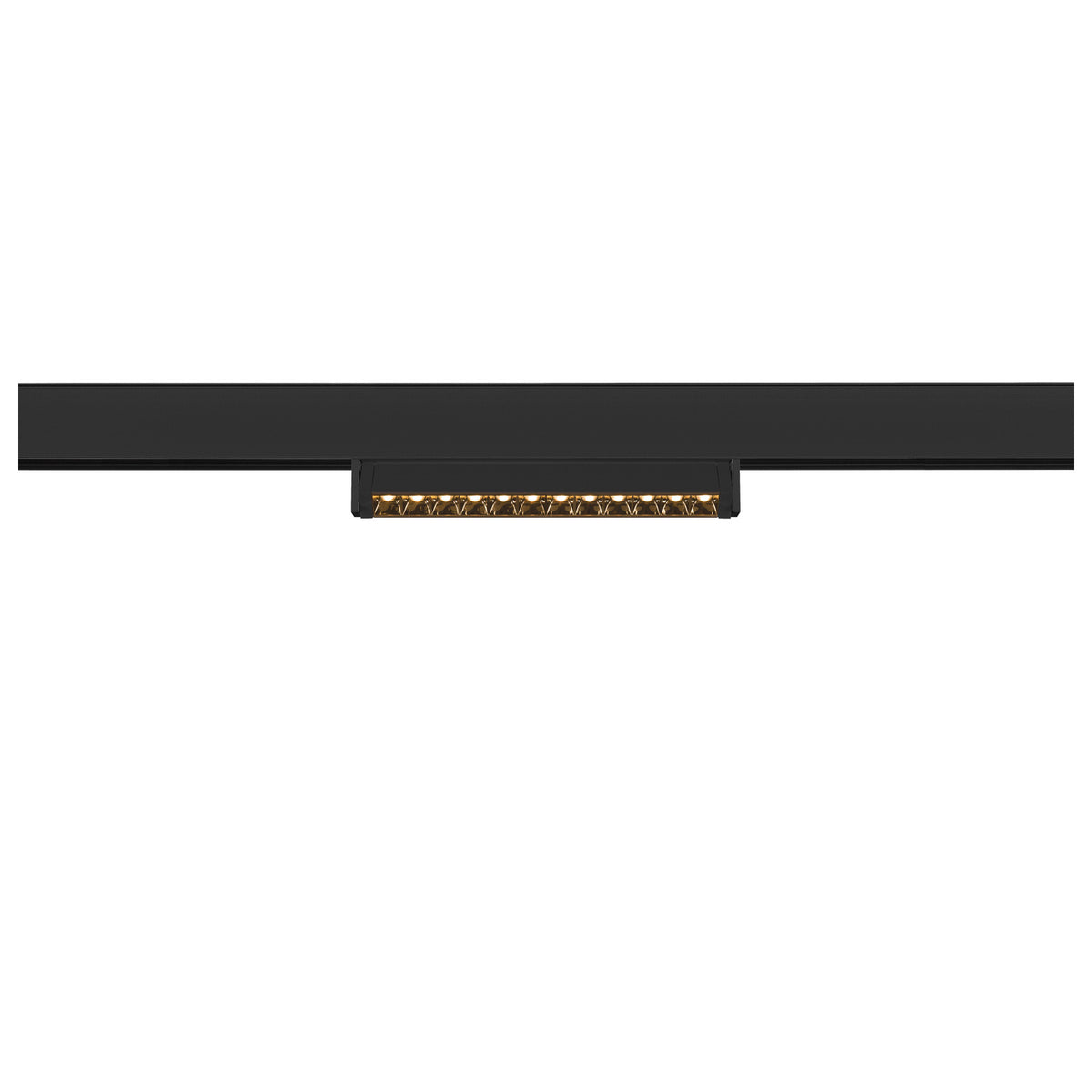 IN-LINE 24 48V TRAC K, Move DALI, Darklight Reflector, Spot, schwarz / schwarz, 7.3 W, 610 lm, 3000 K, CRI 90, 35°
