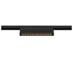 IN-LINE 24 48V TRAC K, Move DALI, Darklight Reflector, Spot, schwarz / schwarz, 7.3 W, 610 lm, 3000 K, CRI 90, 35°