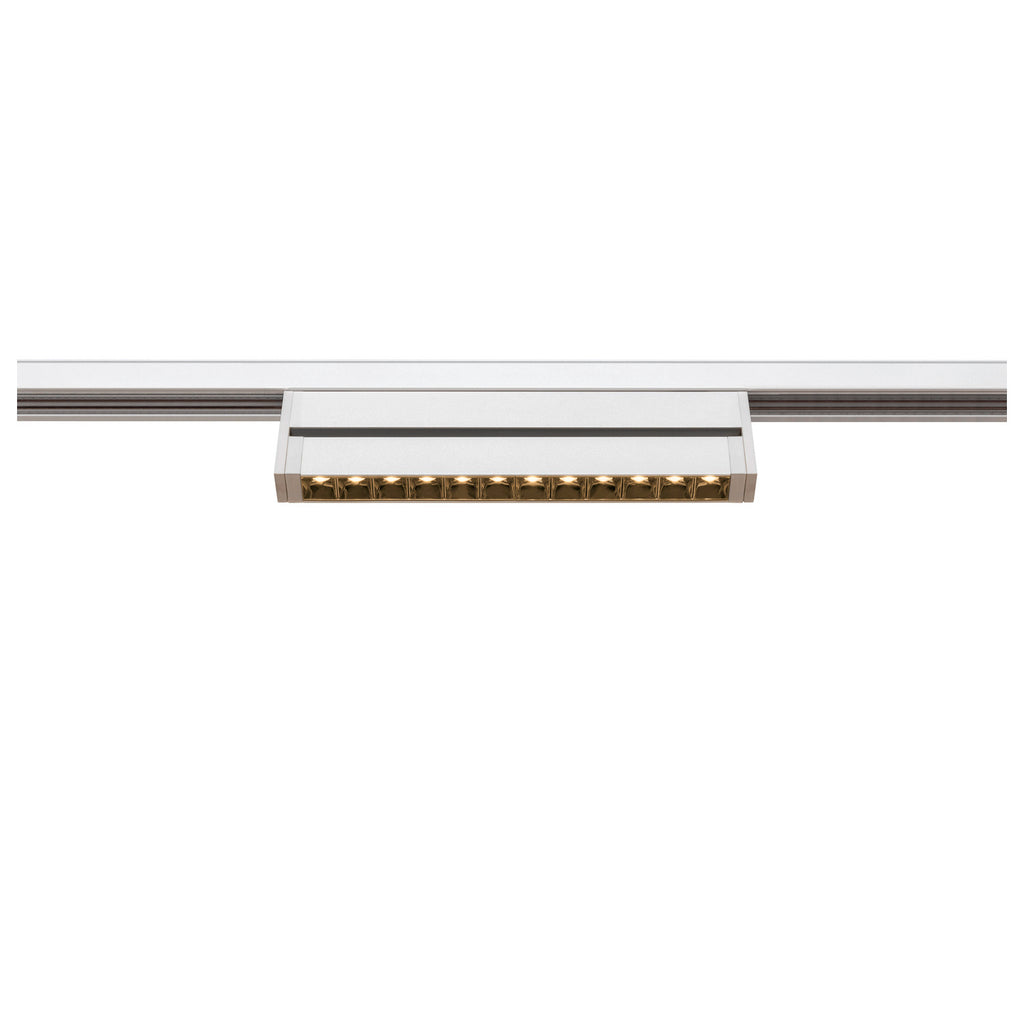IN-LINE 24 48V TRAC K, Move DALI, Darklight Reflector, Spot, weiß / weiß, 7.3 W, 610 lm, 3000 K, CRI 90, 35°