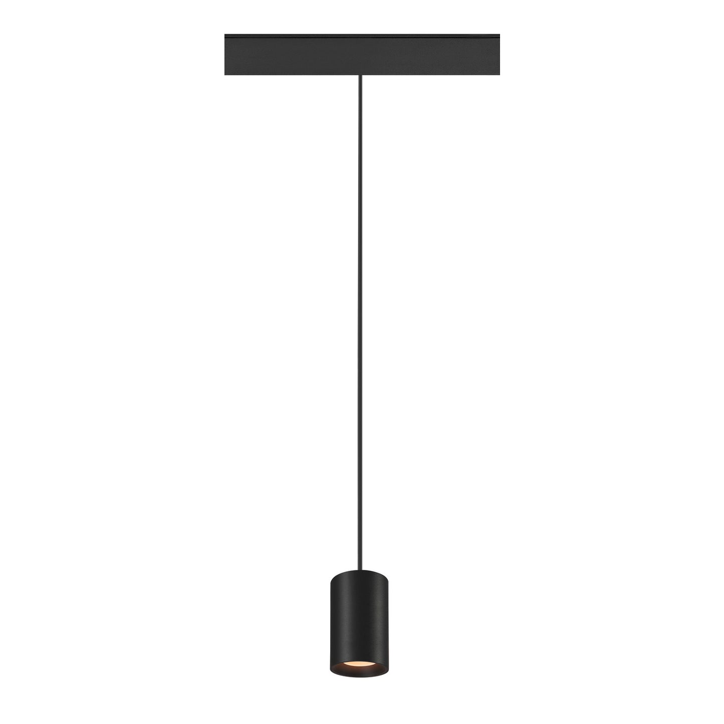 NUMINOS® XS 48V TRAC K, DALI, Pendelleuchte, schwarz / schwarz, 8.7 W, 640 lm, 2700 K, CRI 90, 55°