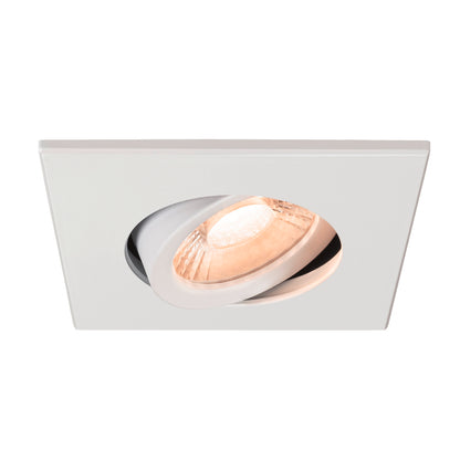 UNIVERSAL DOWNLIGHT Abdeckung, für Downlight IP20, schwenkbar, eckig, weiss