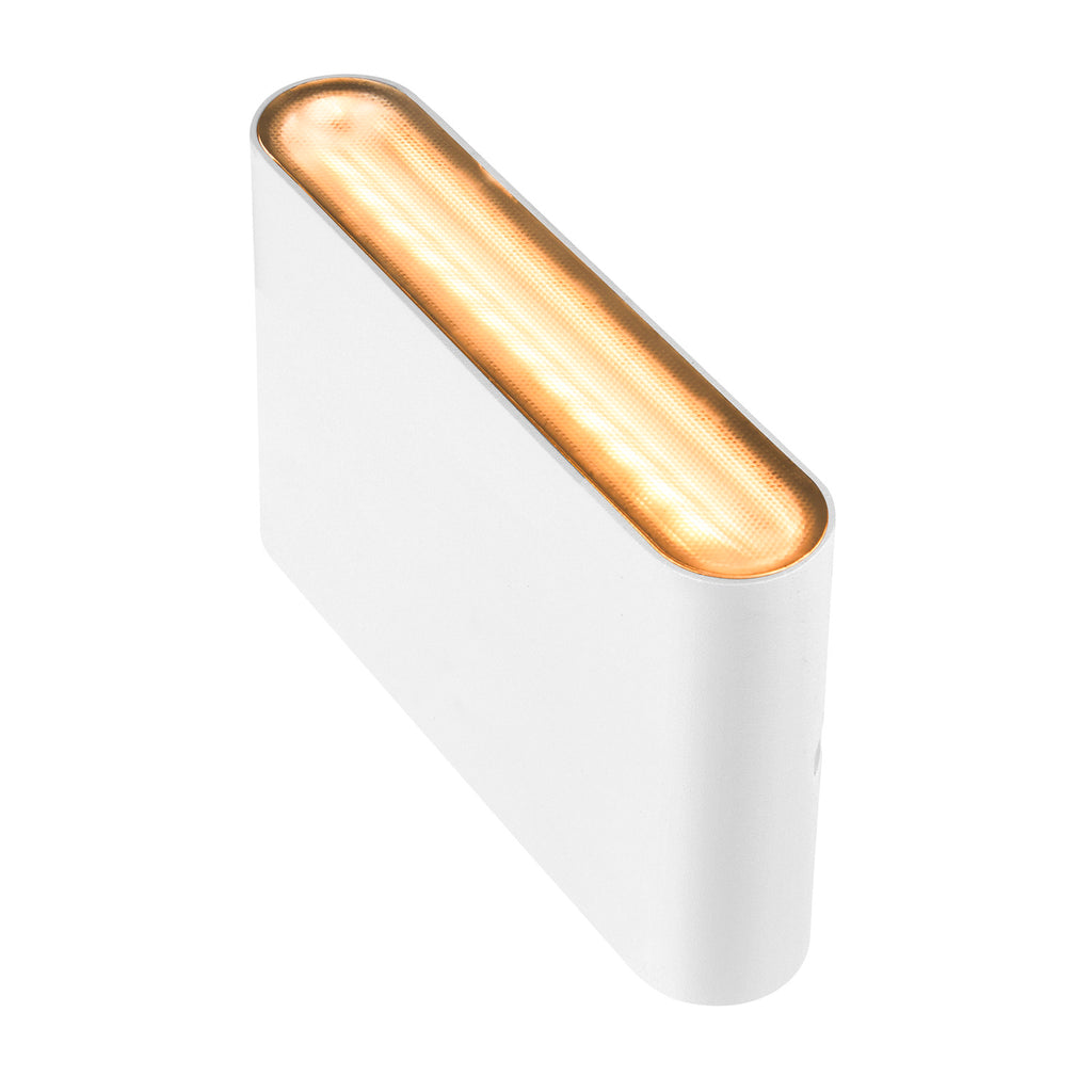 OVAL 14 WL, Wandaufbauleuchte 2700/3000 K, 6 W, weiß