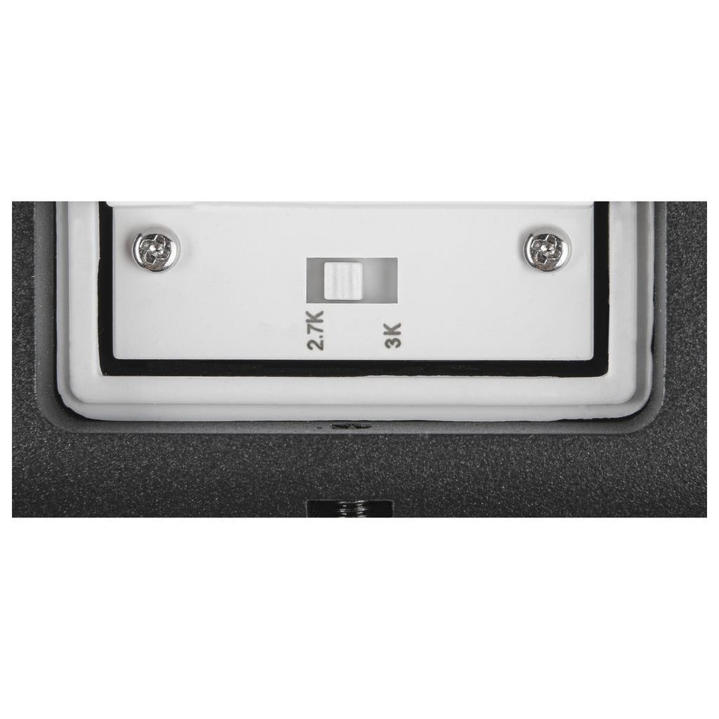OVAL 18 WL, Wandaufbauleuchte 2700/3000 K, 10 W, schwarz