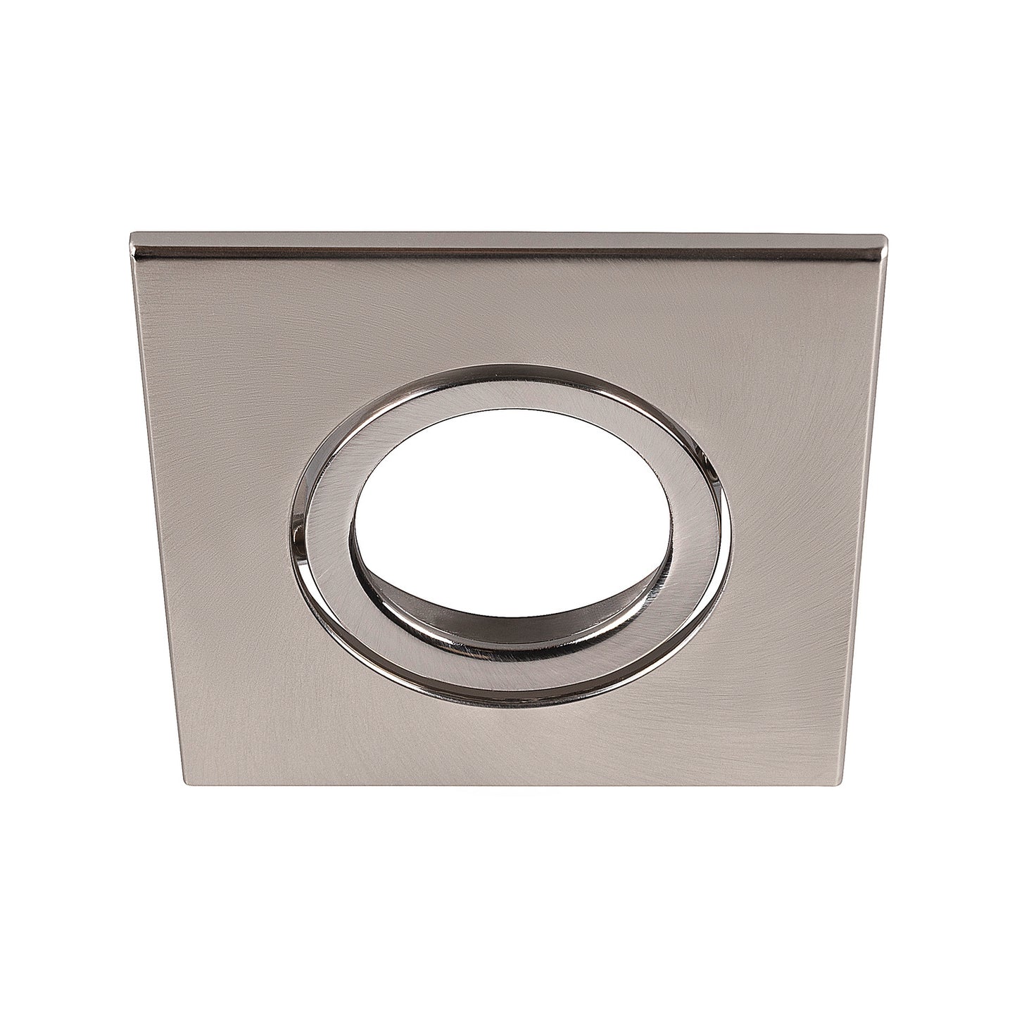 UNIVERSAL DOWNLIGHT Abdeckung, für Downlight IP20, schwenkbar, eckig, alu