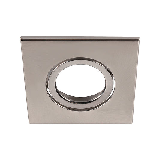 UNIVERSAL DOWNLIGHT Abdeckung, für Downlight IP20, schwenkbar, eckig, alu