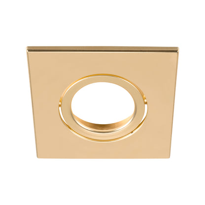UNIVERSAL DOWNLIGHT Abdeckung, für Downlight IP20, schwenkbar, eckig, gold matt