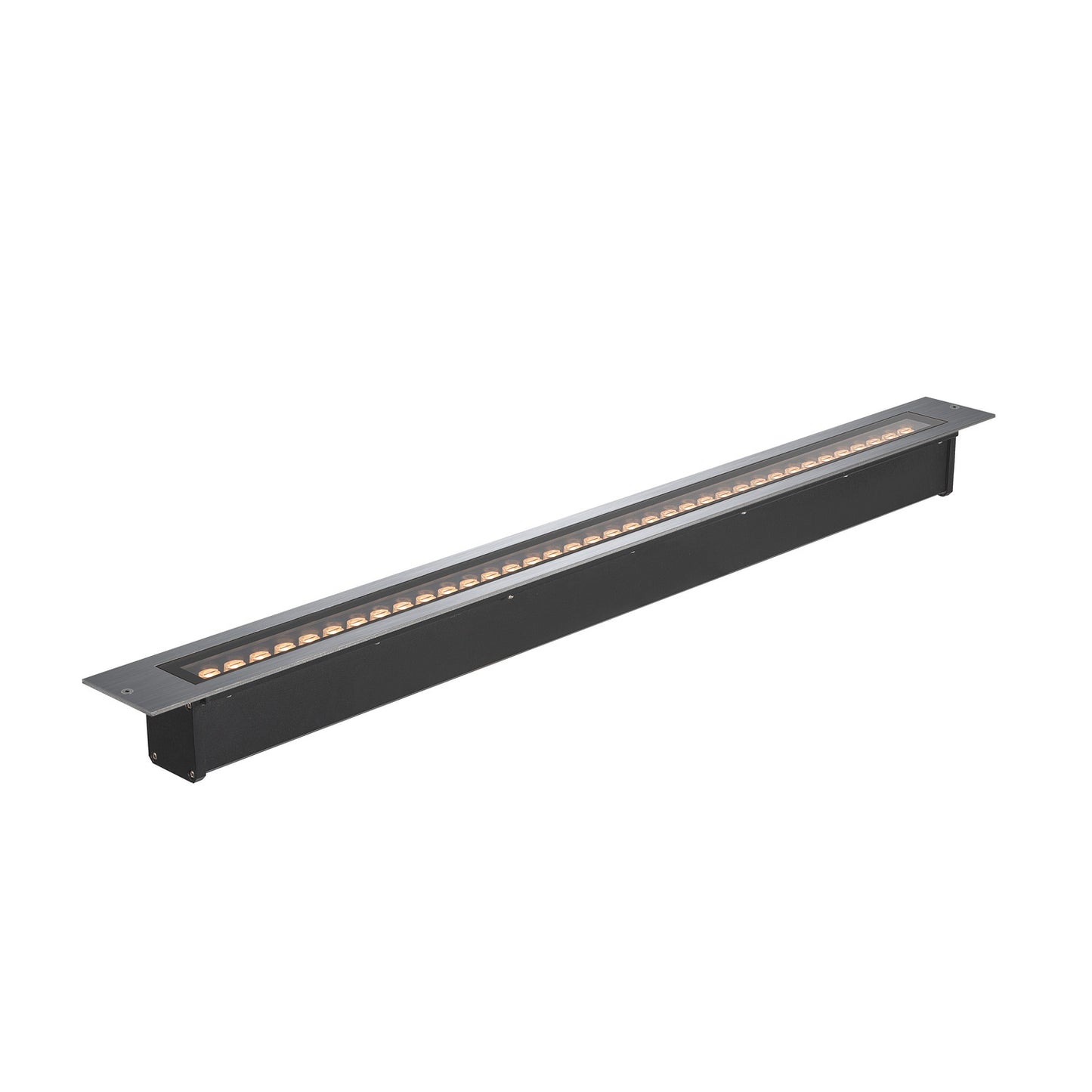 DASAR® 1200, Bodeneinbauleuchte, 34 W, 3000 K, IP65/IP67, quadratisch, edelstahl