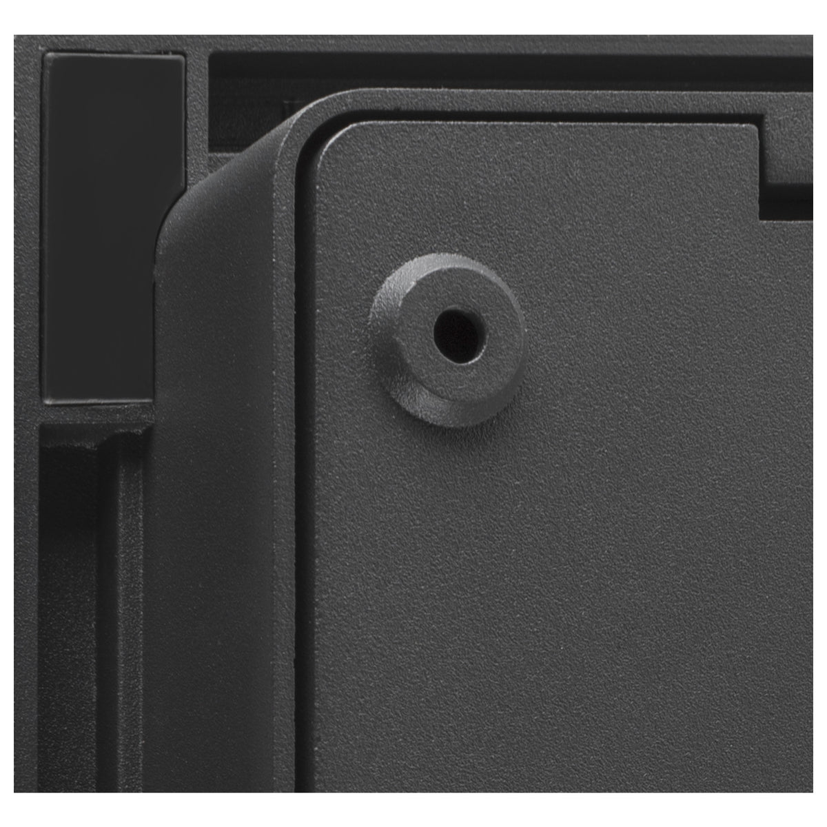 QUADRULO, Wandaufbauleuchte, 3000 K, anthrazit/braun