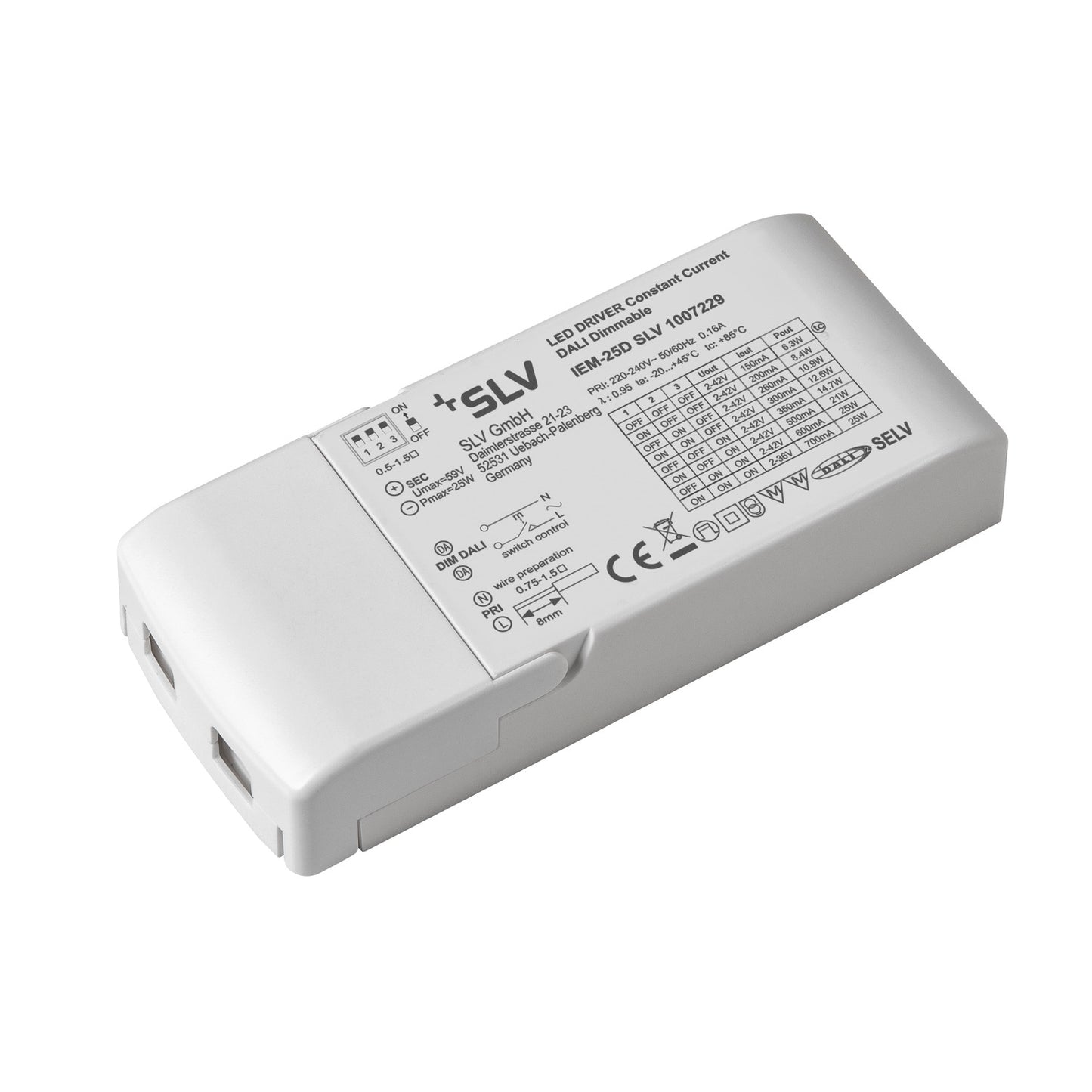 LED Treiber DALI 25 W 150-700 mA DALI TOUCH
