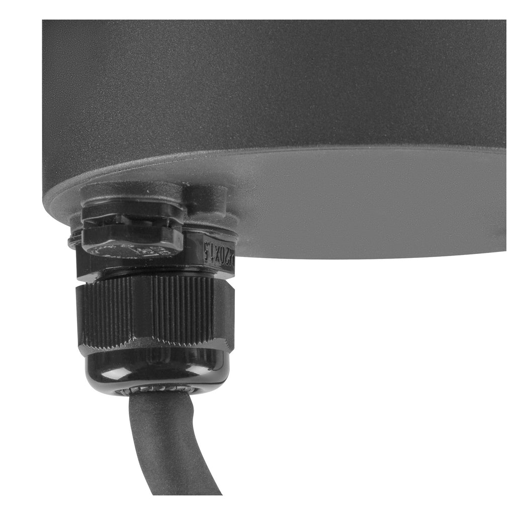 M-POL S Polehead 180°, entblendet, Leuchtenkopf, anthrazit, 10 W, 700 lm, 2700 K, CRI 80, DALI