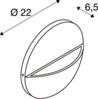 LID II, Wandaufbauleuchte, 2700/3000 K, 15 W, PHASE, 100°, anthrazit