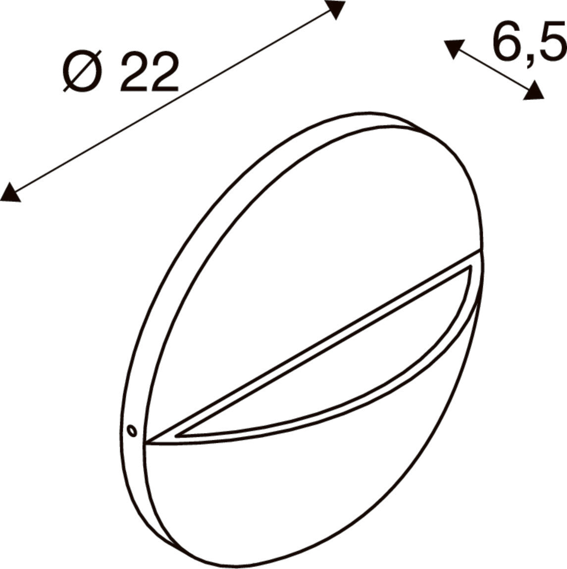 LID II, Wandaufbauleuchte, 2700/3000 K, 15 W, PHASE, 100°, anthrazit