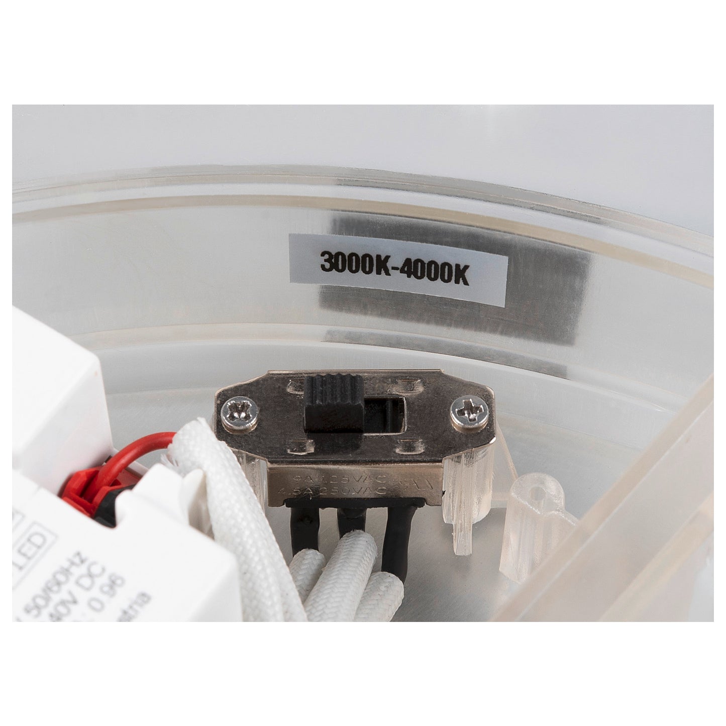 MEDO® PRO 30, Wand- und Deckenaufbauleuchte, rund, 3000/4000 K, 10 W, DALI, Touch, 70°, UGR <19, weiß