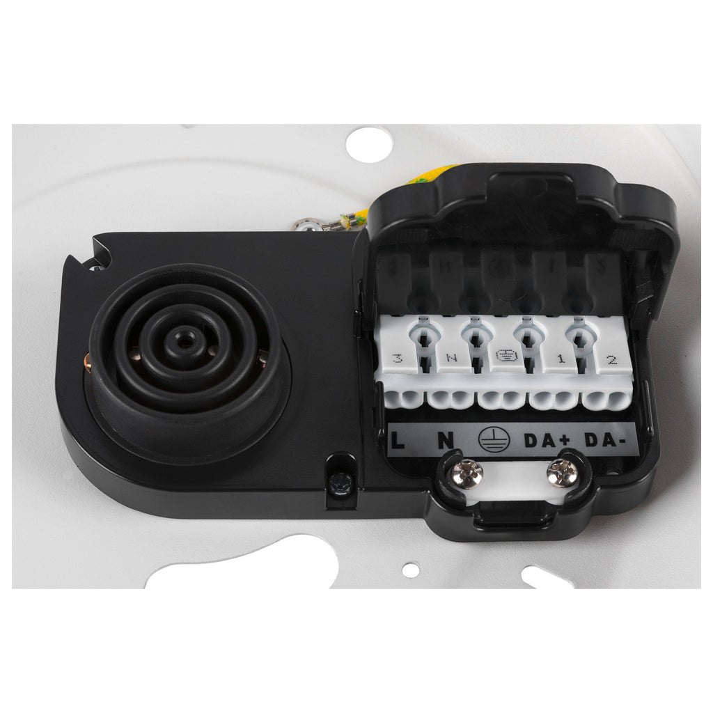MEDO® PRO 30, Wand- und Deckenaufbauleuchte, rund, 3000/4000 K, 10 W, DALI, Touch, 70°, UGR <19, weiß