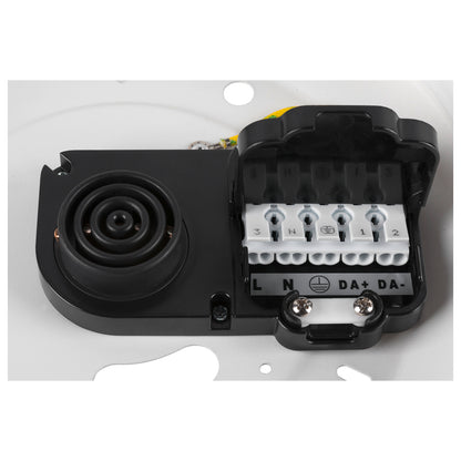 MEDO® PRO 30, Wand- und Deckenaufbauleuchte, rund, 3000/4000 K, 10 W, DALI, Touch, 70°, UGR <19, weiß