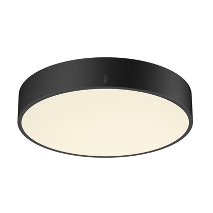 MEDO® PRO 40, Wand- und Deckenaufbauleuchte, rund, 3000/4000 K, 19 W, Phasenabschnitt, 80°, UGR <19, schwarz