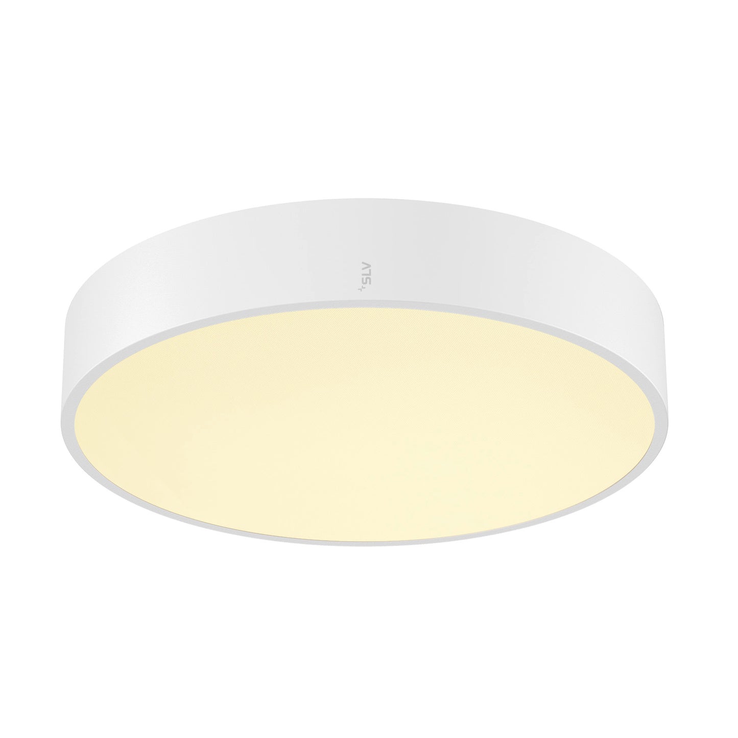 MEDO® PRO 40, Wand- und Deckenaufbauleuchte, rund, 3000/4000 K, 19 W, Phasenabschnitt, 80°, UGR <19, weiß