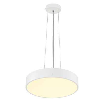 MEDO® PRO 40, Wand- und Deckenaufbauleuchte, rund, 3000/4000 K, 19 W, Phasenabschnitt, 80°, UGR <19, weiß