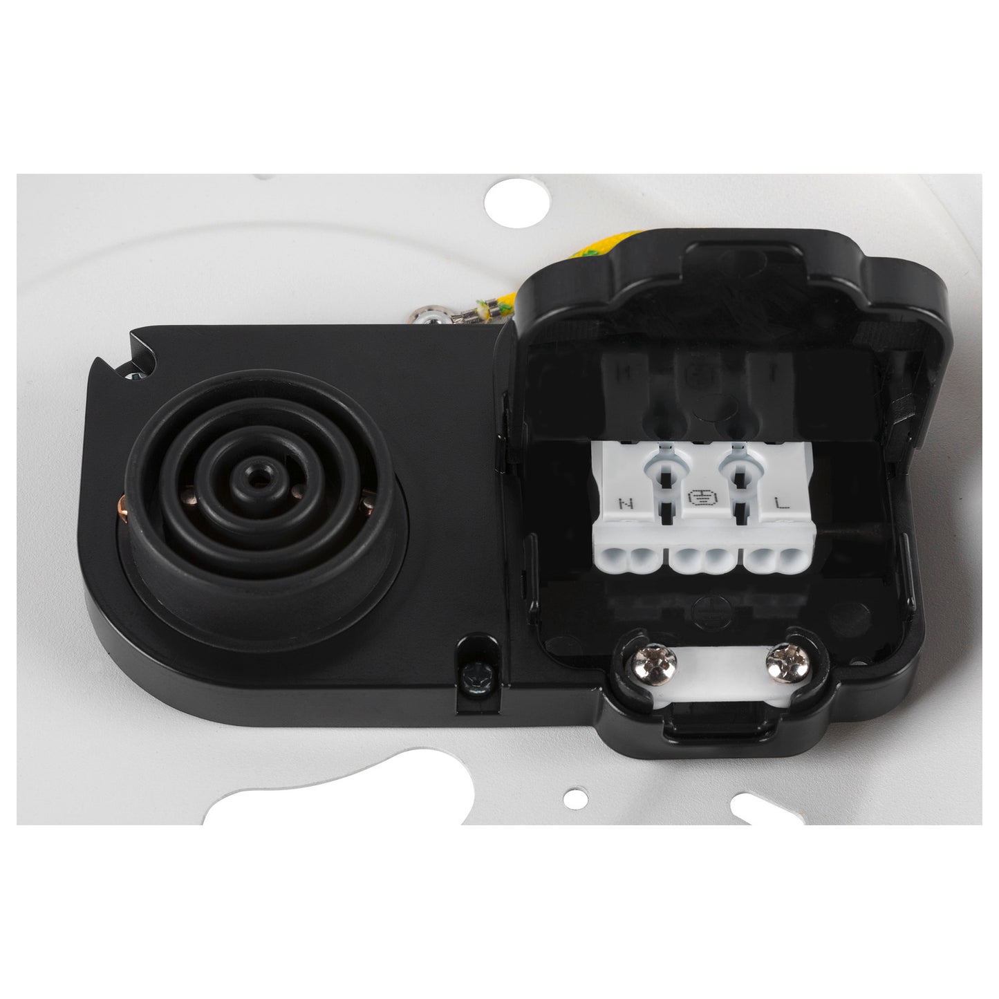 MEDO® PRO 40, Wand- und Deckenaufbauleuchte, rund, 3000/4000 K, 19 W, Phasenabschnitt, 80°, UGR <19, weiß