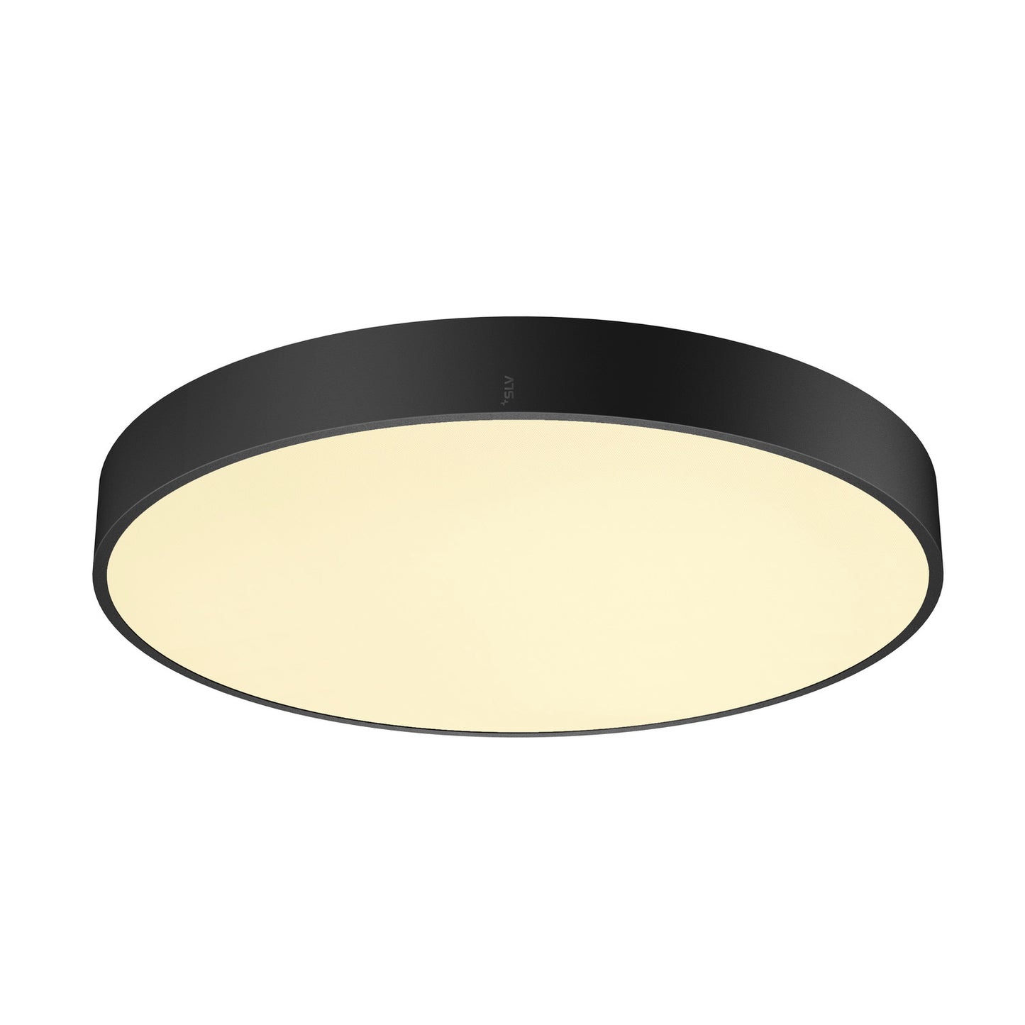 MEDO® PRO 60, Wand- und Deckenaufbauleuchte, rund, 3000/4000 K, 37 W, Phasenabschnitt, 80°, UGR <19, schwarz