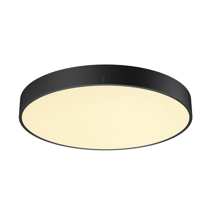 MEDO® PRO 60, Wand- und Deckenaufbauleuchte, rund, 3000/4000 K, 37 W, Phasenabschnitt, 80°, UGR <19, schwarz