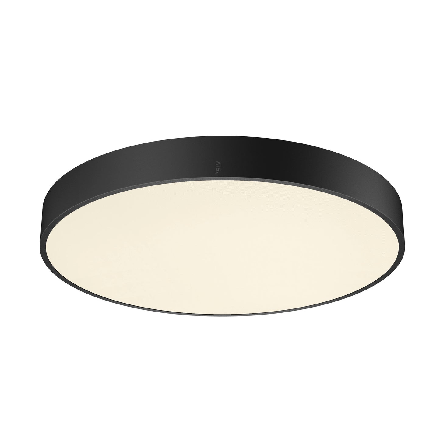 MEDO® PRO 60, Wand- und Deckenaufbauleuchte, rund, 3000/4000 K, 37 W, Phasenabschnitt, 80°, UGR <19, schwarz