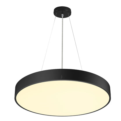 MEDO® PRO 60, Wand- und Deckenaufbauleuchte, rund, 3000/4000 K, 37 W, Phasenabschnitt, 80°, UGR <19, schwarz