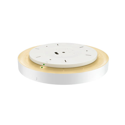 MEDO® PRO 60, Wand- und Deckenaufbauleuchte, rund, 3000/4000 K, 37 W, Phasenabschnitt, 80°, UGR <19, weiß