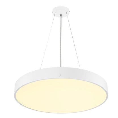 MEDO® PRO 60, Wand- und Deckenaufbauleuchte, rund, 3000/4000 K, 37 W, Phasenabschnitt, 80°, UGR <19, weiß