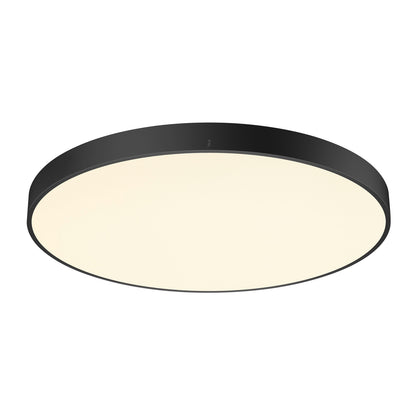 MEDO® PRO 90, Deckenaufbauleuchte, rund, 3000/4000 K, 74 W, Phasenabschnitt, 80°, UGR <19, schwarz
