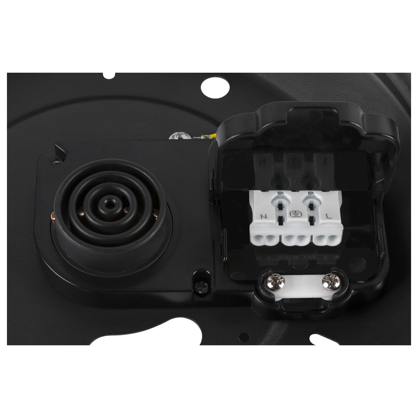 MEDO® PRO 90, Deckenaufbauleuchte, rund, 3000/4000 K, 74 W, Phasenabschnitt, 80°, UGR <19, schwarz