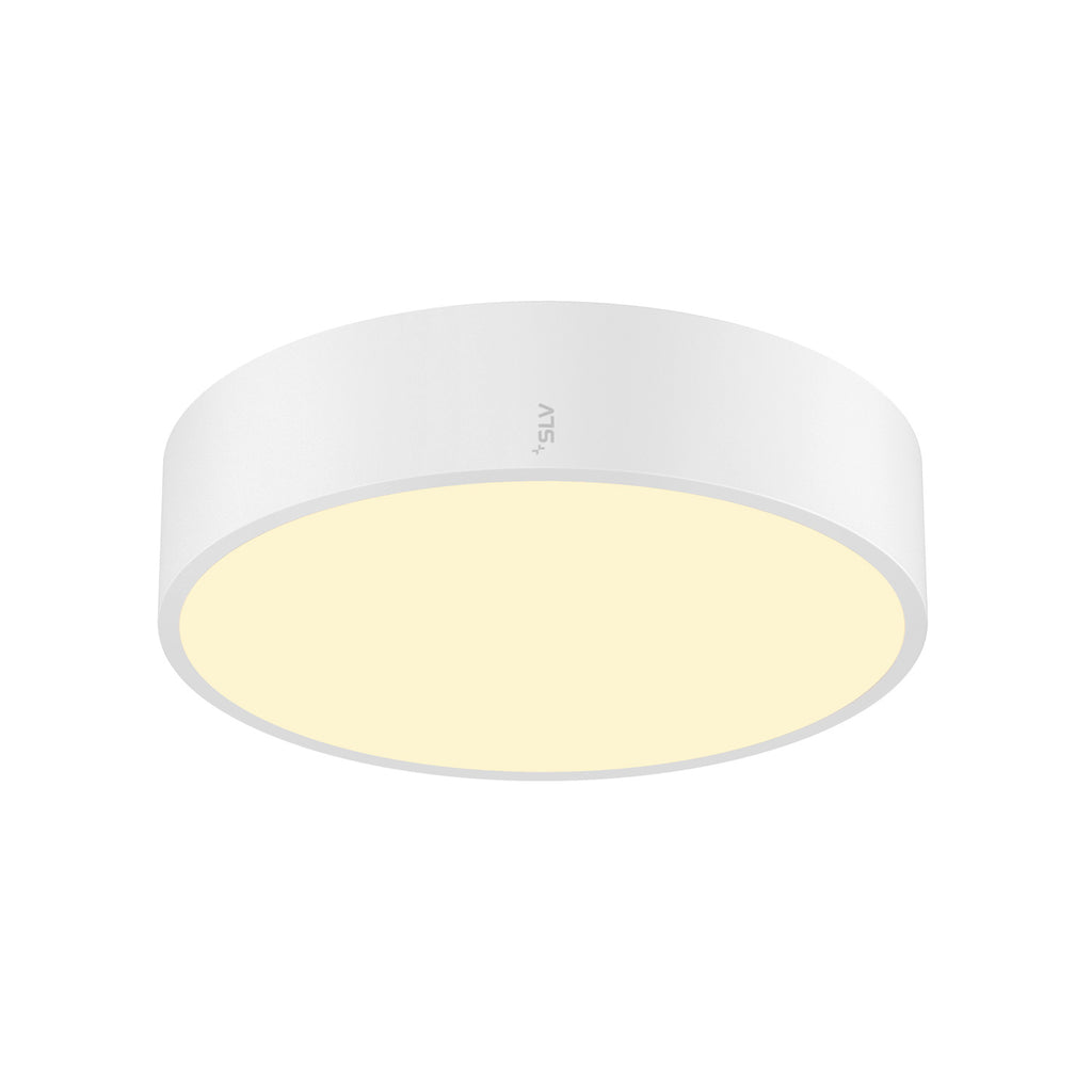 MEDO® 30, Wand- und Deckenaufbauleuchte, rund, 2700/3000/4000 K, 12 W, Phasenabschnitt, 110°, weiß