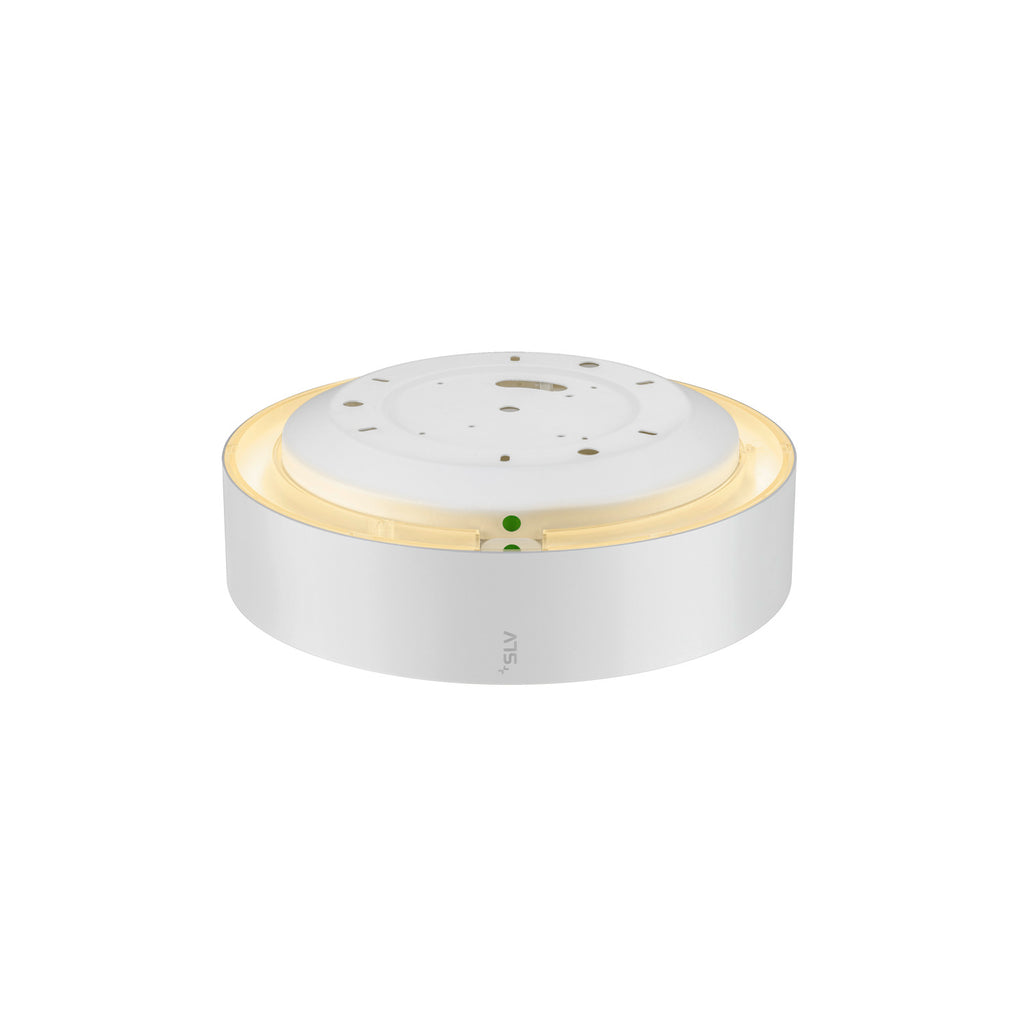 MEDO® 30, Wand- und Deckenaufbauleuchte, rund, 2700/3000/4000 K, 12 W, Phasenabschnitt, 110°, weiß