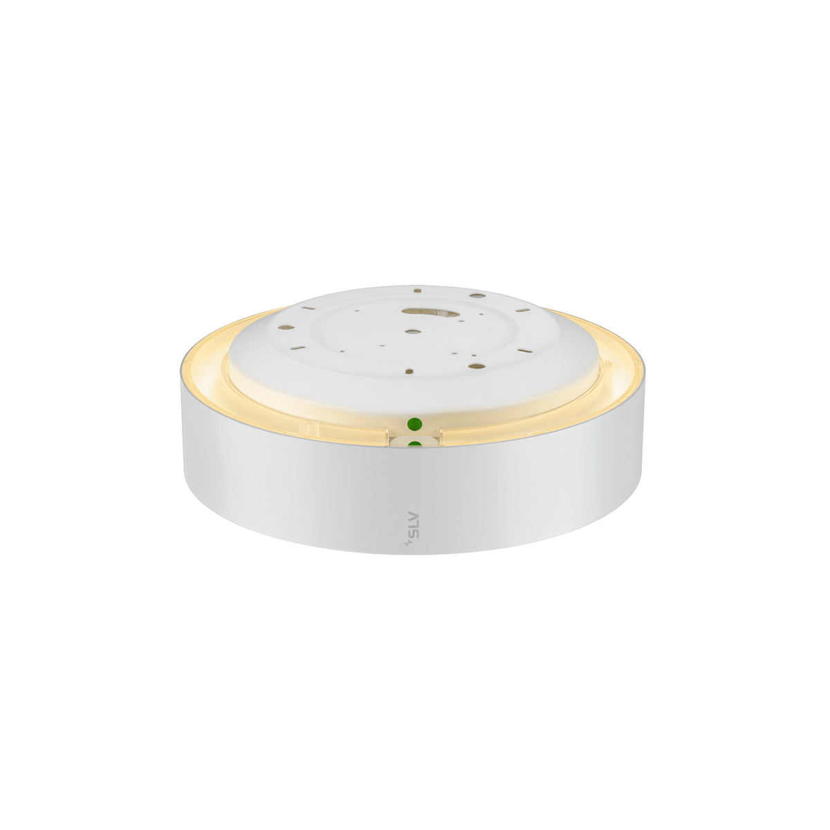 MEDO® 30, Wand- und Deckenaufbauleuchte, rund, 2700/3000/4000 K, 12 W, Phasenabschnitt, 110°, weiß