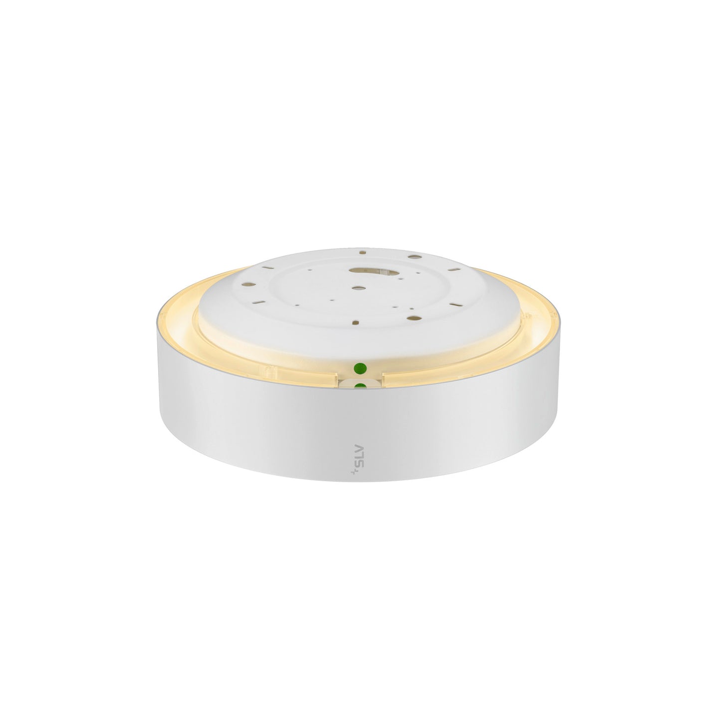 MEDO® 30, Wand- und Deckenaufbauleuchte, rund, 2700/3000/4000 K, 12 W, Phasenabschnitt, 110°, weiß