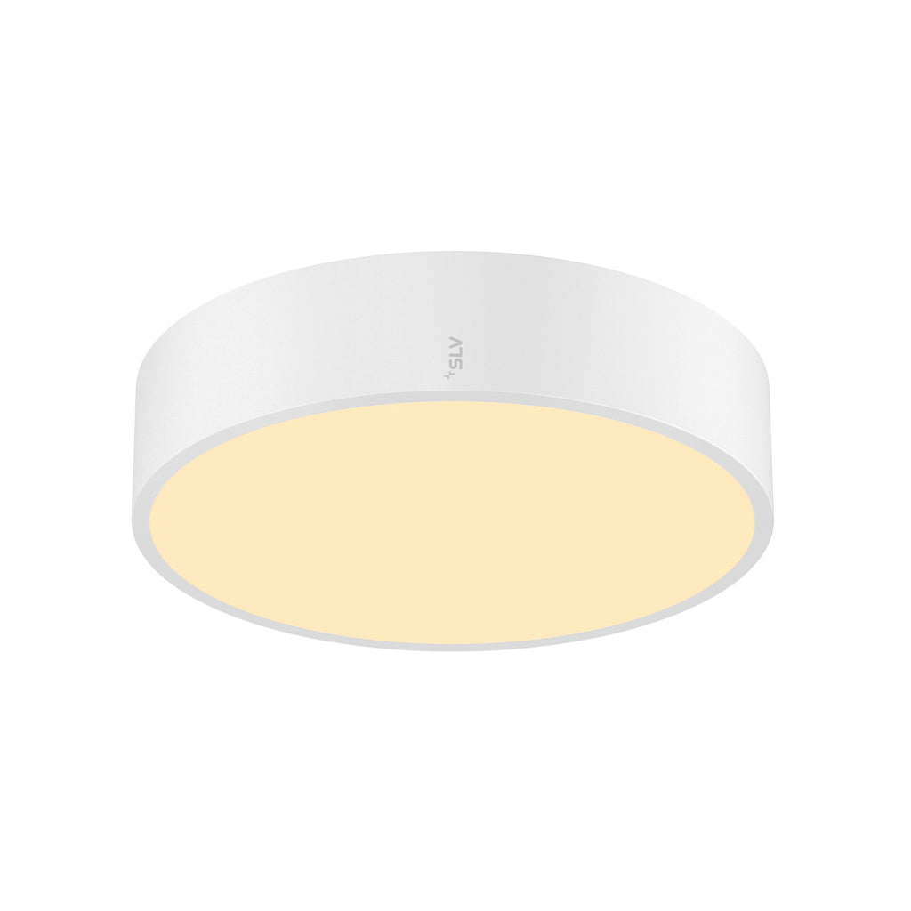 MEDO® 30, Wand- und Deckenaufbauleuchte, rund, 2700/3000/4000 K, 12 W, Phasenabschnitt, 110°, weiß