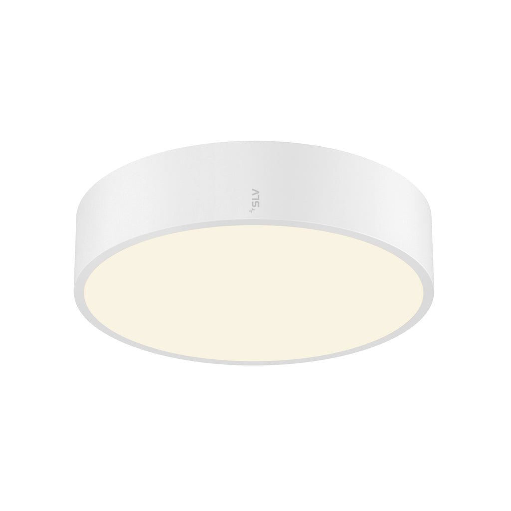 MEDO® 30, Wand- und Deckenaufbauleuchte, rund, 2700/3000/4000 K, 12 W, Phasenabschnitt, 110°, weiß