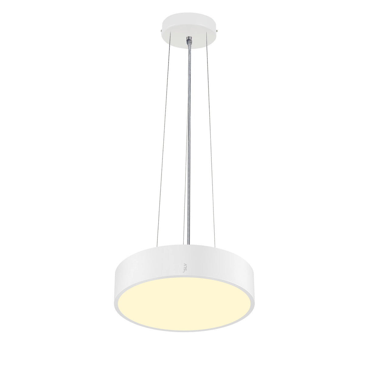 MEDO® 30, Wand- und Deckenaufbauleuchte, rund, 2700/3000/4000 K, 12 W, Phasenabschnitt, 110°, weiß