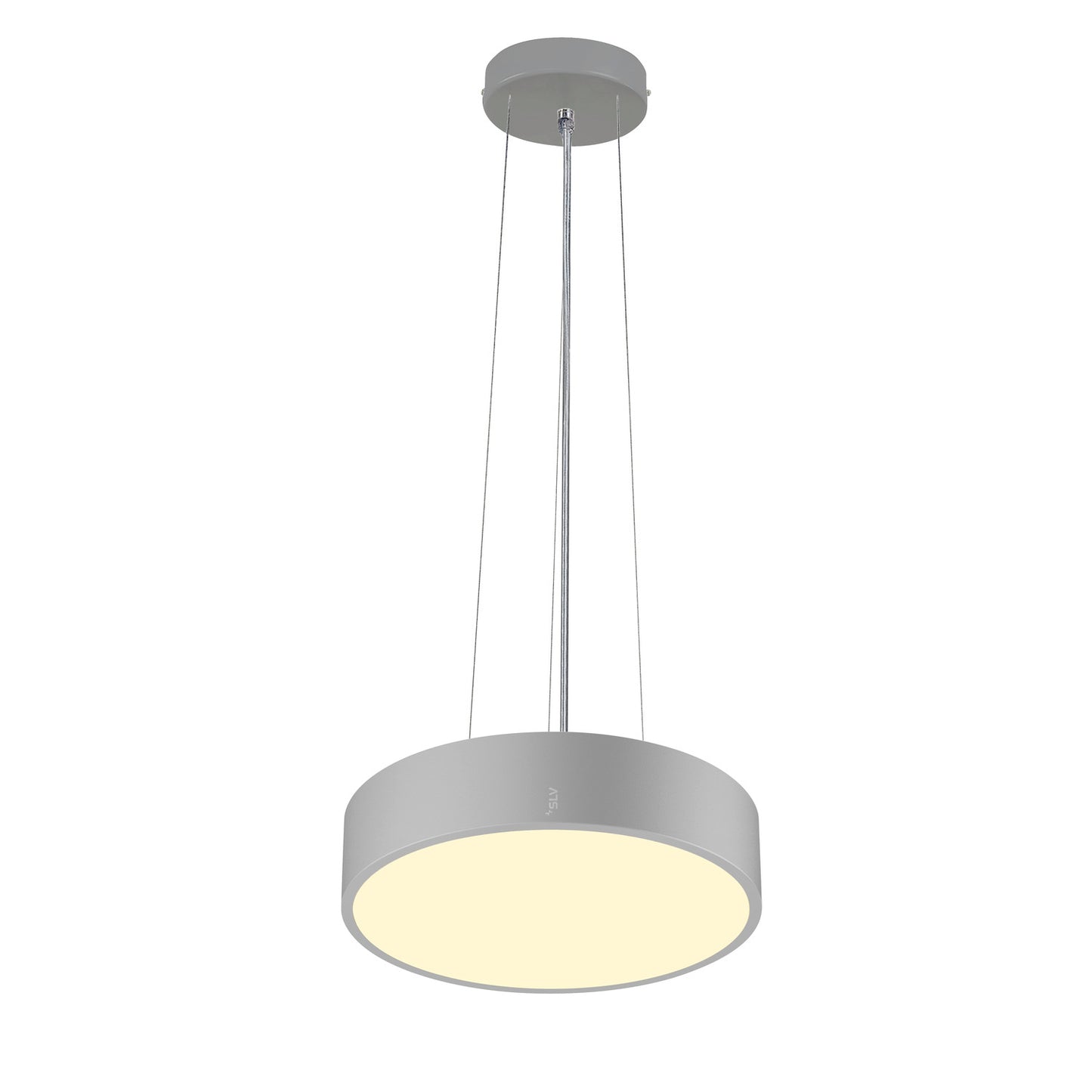 MEDO® 30, Wand- und Deckenaufbauleuchte, rund, 2700/3000/4000 K, 12 W, Phasenabschnitt, 110°, grau
