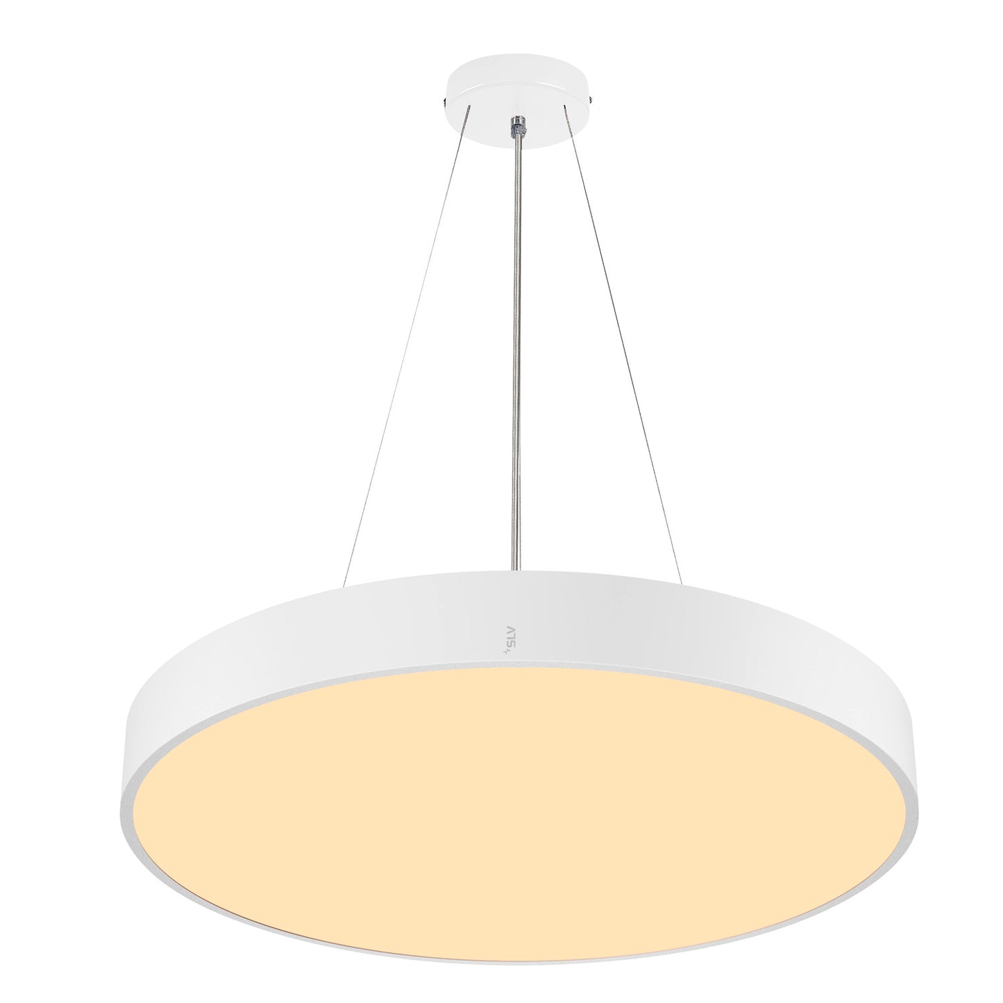 MEDO® 60, Wand- und Deckenaufbauleuchte, rund, 2700/3000/4000 K, 39 W, Phasenabschnitt, 110°, weiß