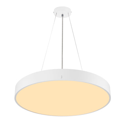MEDO® 60, Wand- und Deckenaufbauleuchte, rund, 2700/3000/4000 K, 39 W, Phasenabschnitt, 110°, weiß