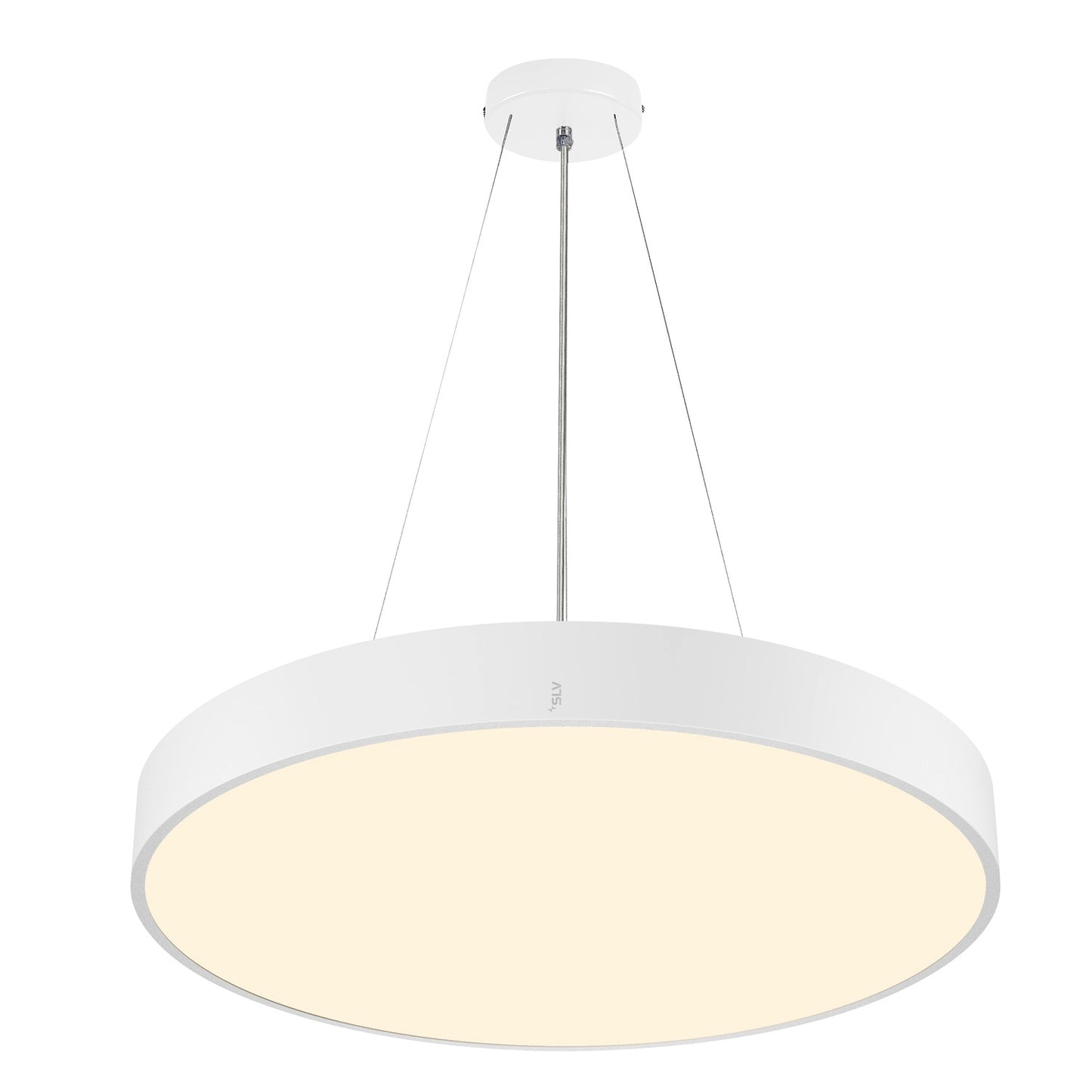 MEDO® 60, Wand- und Deckenaufbauleuchte, rund, 2700/3000/4000 K, 39 W, Phasenabschnitt, 110°, weiß
