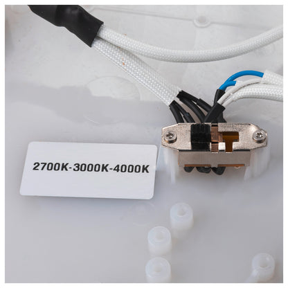 MEDO® 90, Deckenaufbauleuchte, rund, 2700/3000/4000 K, 79 W, Phasenabschnitt, 110°, weiß