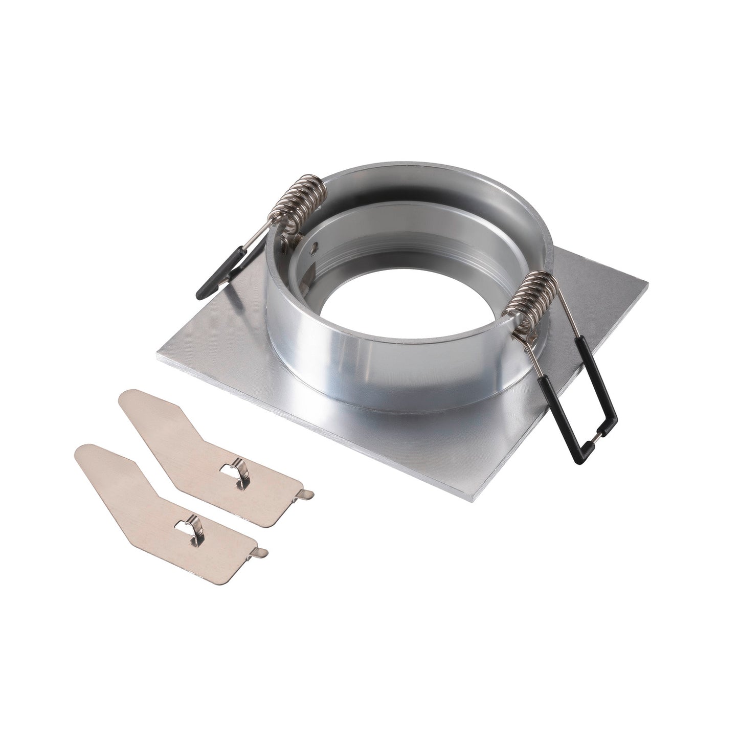 NEW TRIA® 68, Deckeneinbauring, L: 8.2 B: 8.2 H: 2.6 cm, IP 20, aluminium