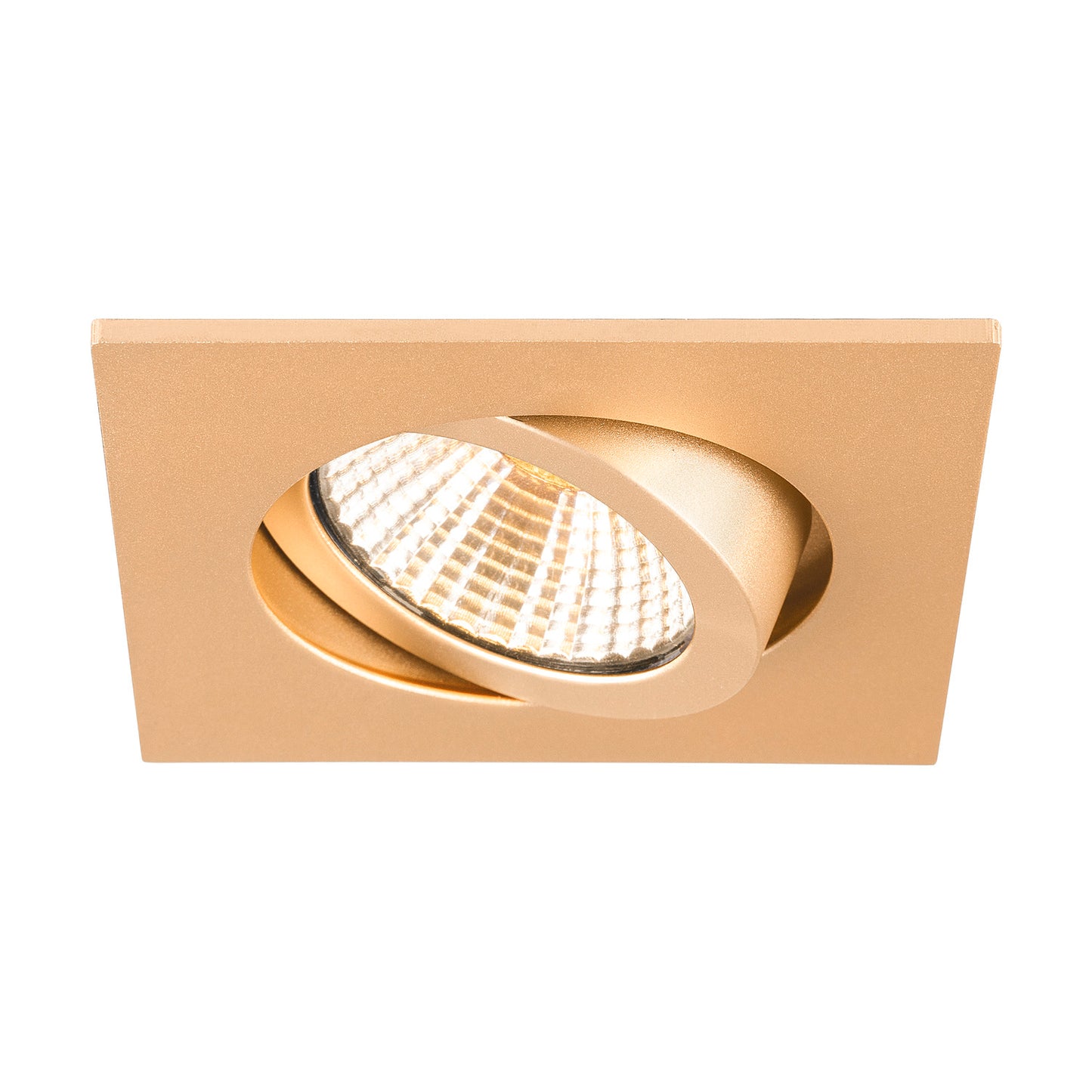 NEW TRIA® 68, Deckeneinbauring, L: 8.2 B: 8.2 H: 2.6 cm, IP 20, roségold