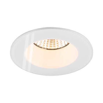 NEW TRIA® 68, Deckeneinbauring, D: 8.3 H: 3.55 cm, IP 65, inkl. Glas, weiß