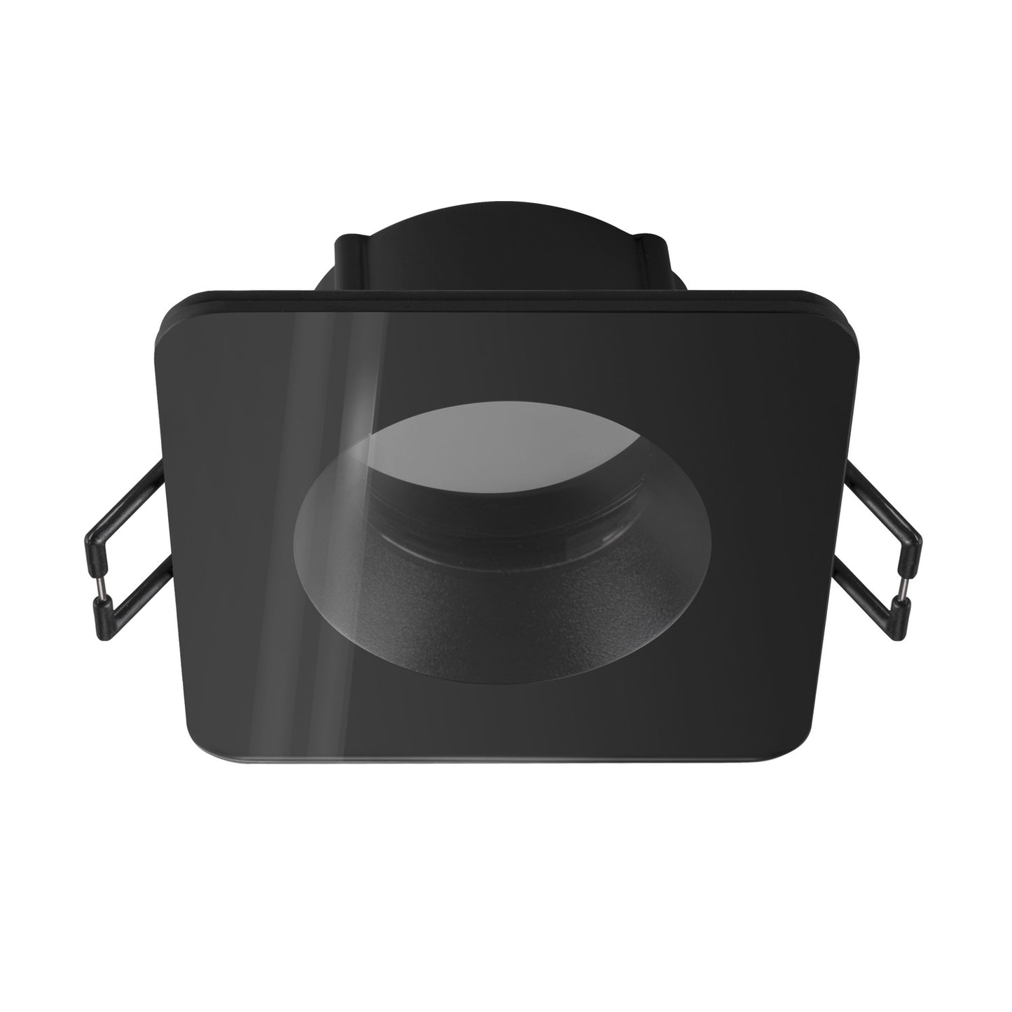 NEW TRIA® 68, Deckeneinbauring, L: 8.3 B: 8.3 H: 3.55 cm, IP 65, inkl. Glas, schwarz