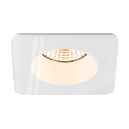 NEW TRIA® 68, Deckeneinbauring, L: 8.3 B: 8.3 H: 3.55 cm, IP 65, inkl. Glas, weiß