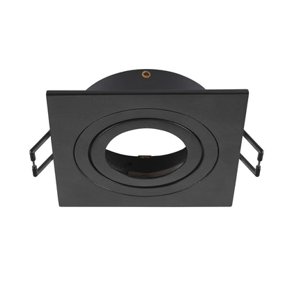 NEW TRIA® 75, Deckeneinbauring, L: 9 B: 9 H: 2.6 cm, IP 20, schwarz